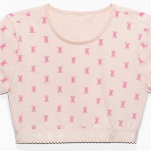 CLF Savage X Cotton Jersey Crop Top